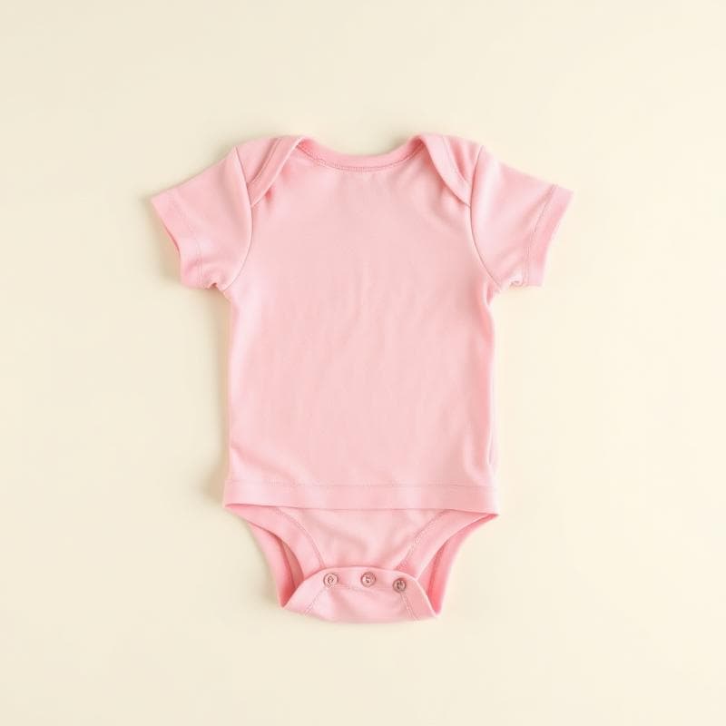 Blush Cotton Onesie